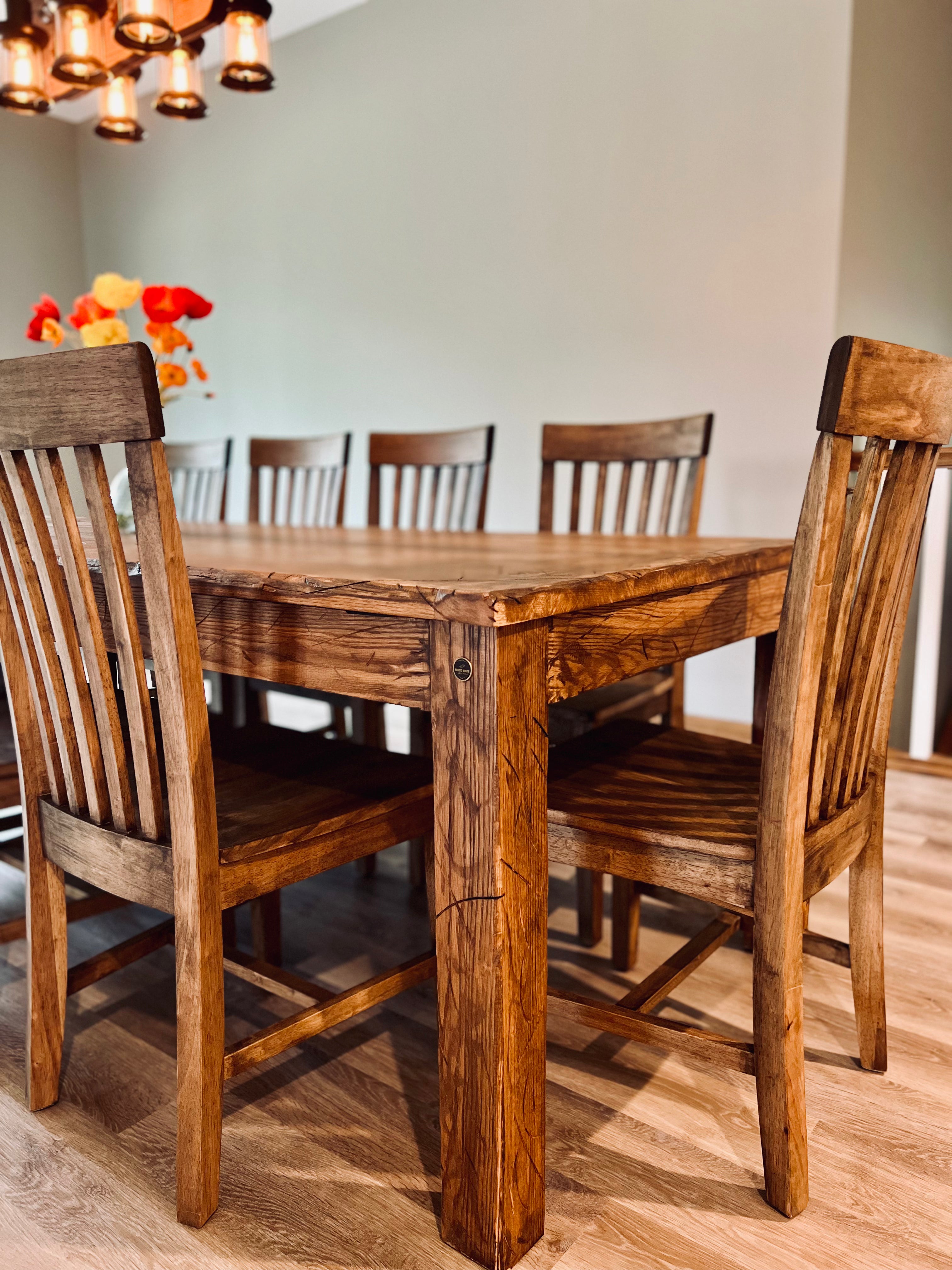 Chunky Farmhouse Table