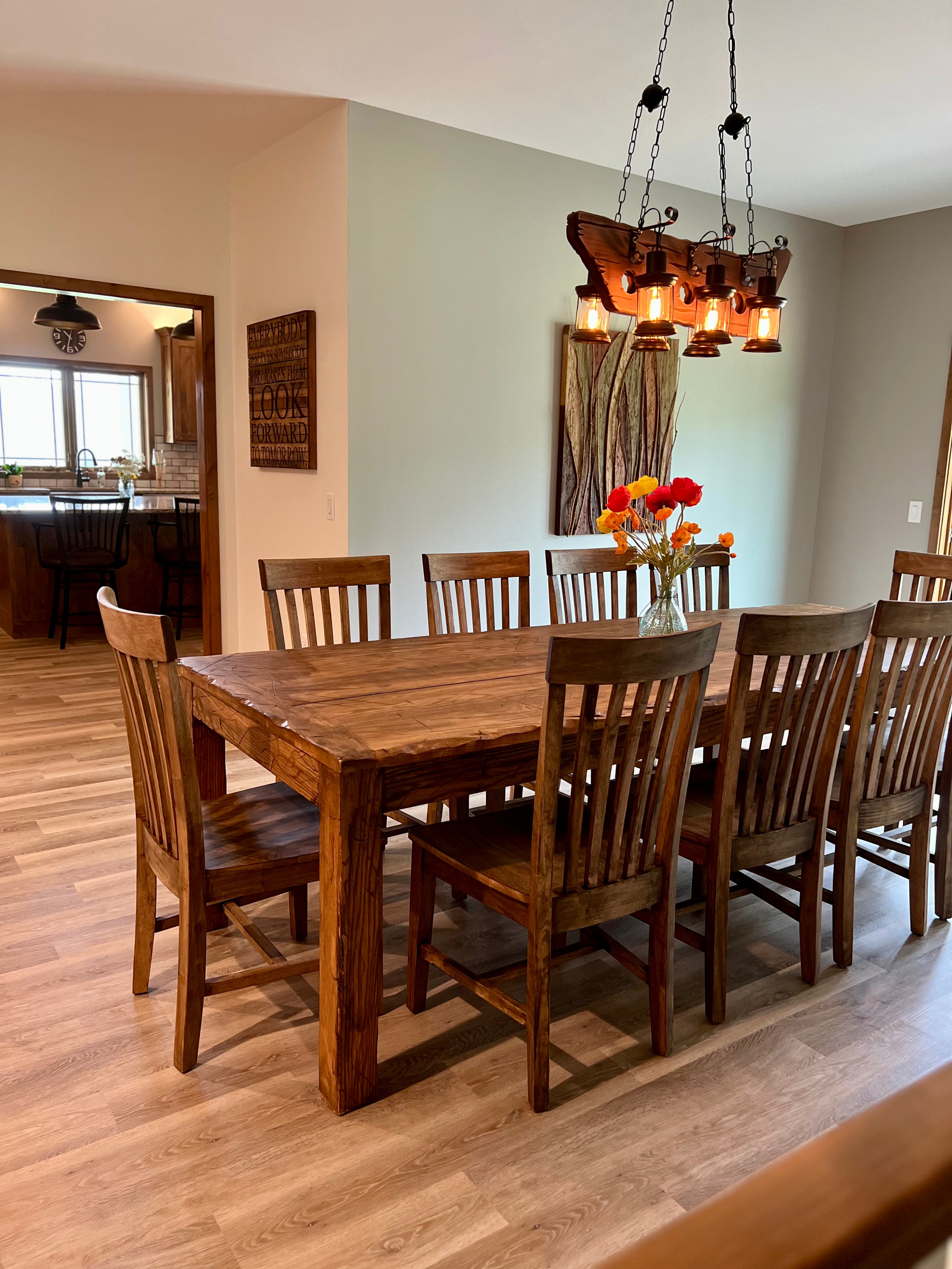 Chunky Farmhouse Table