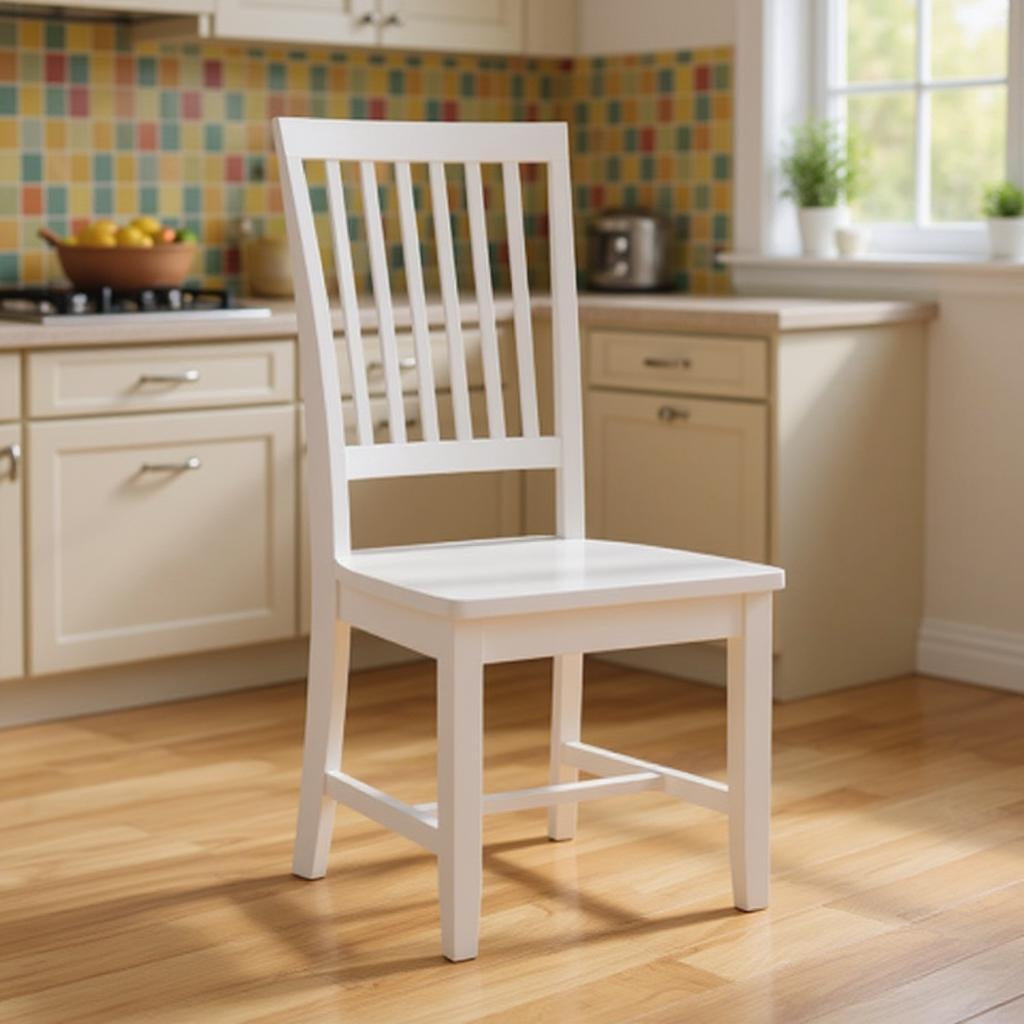 Fence Style Chair Black Or White