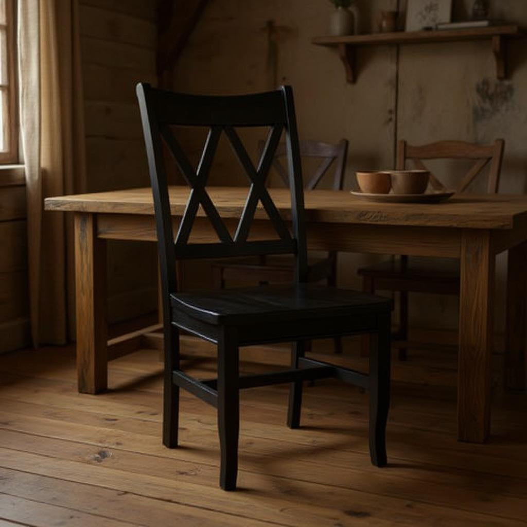 Double X Back Chair