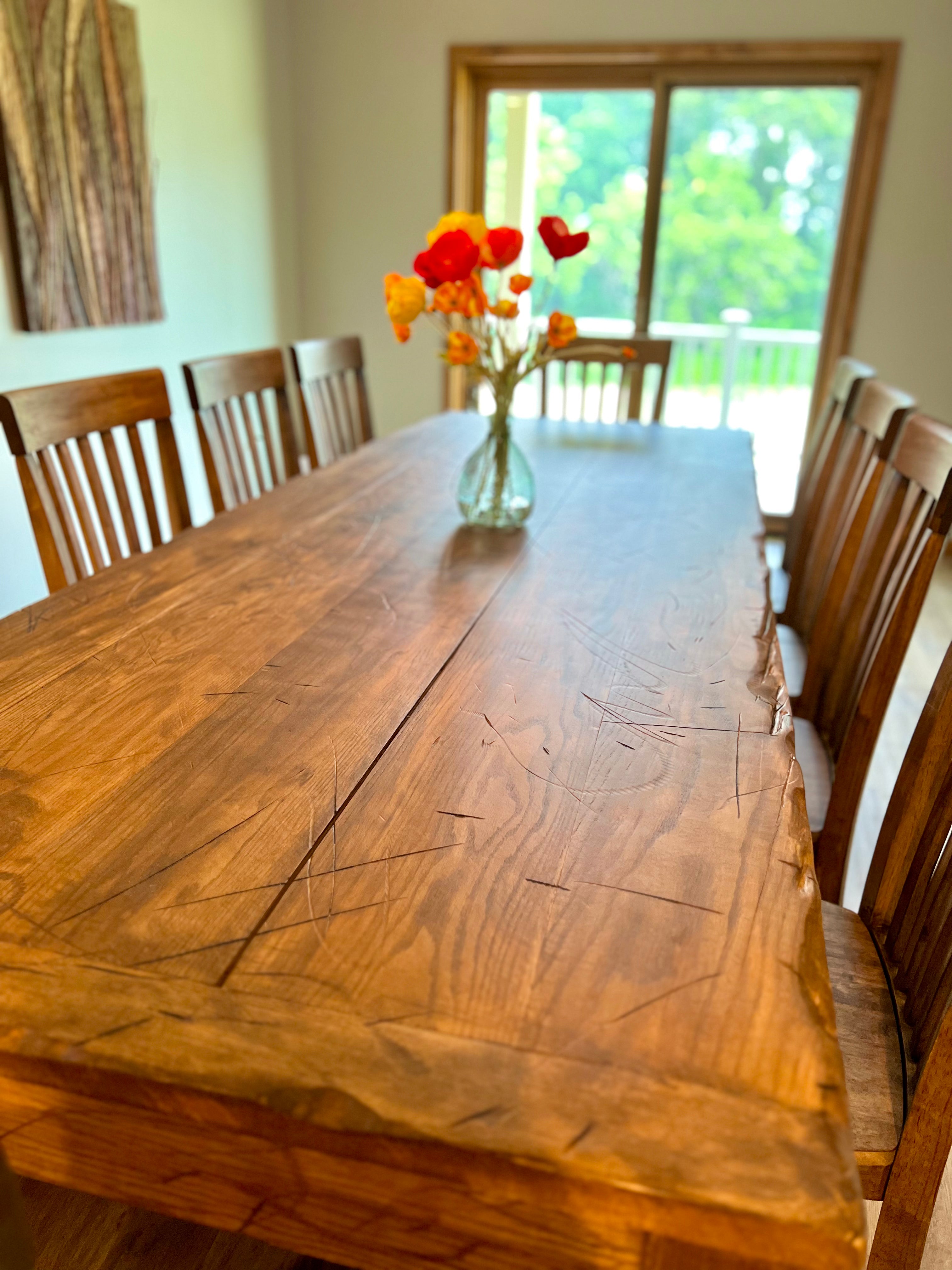 Chunky Farmhouse Table
