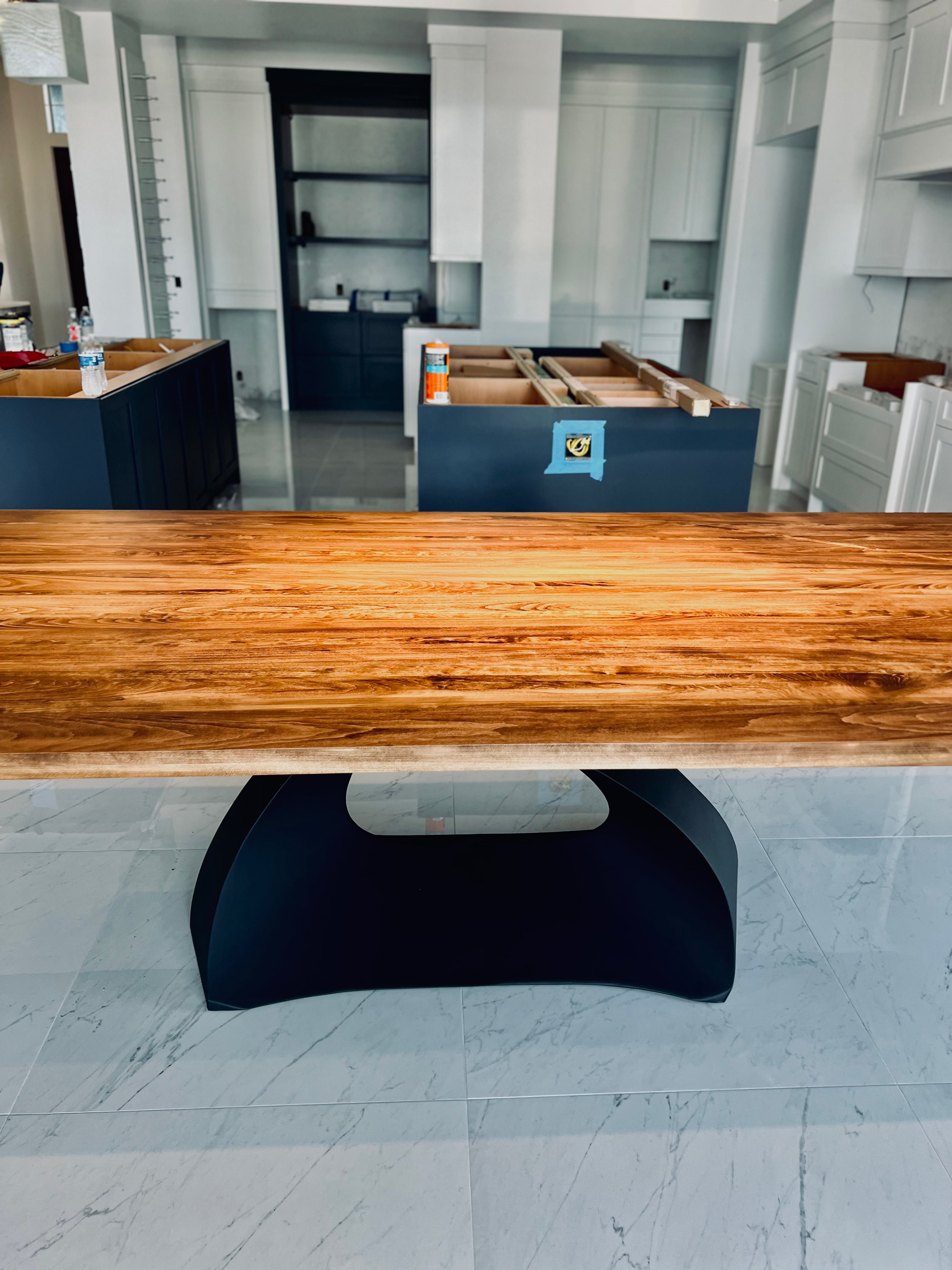 Marco Island Table -Sycamore Wood W/No Chairs