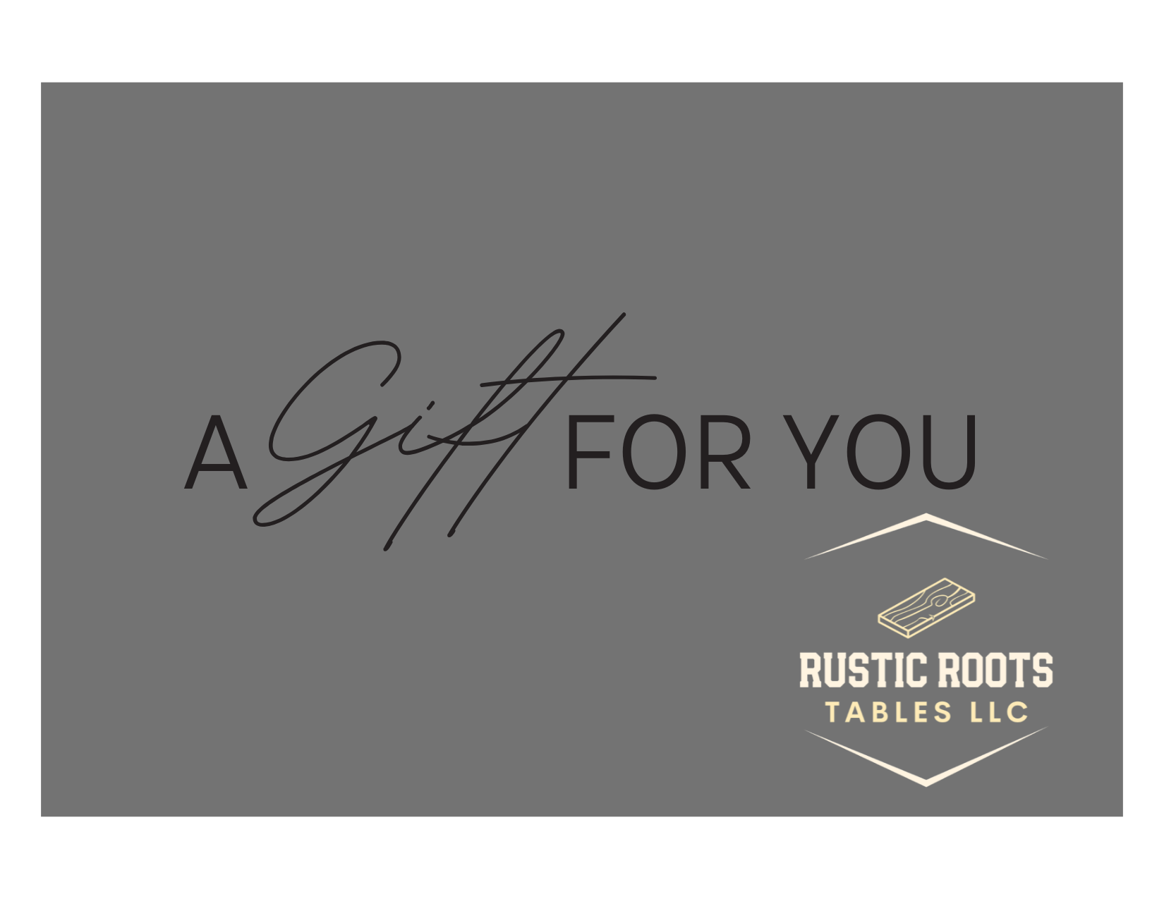 Custom Dining Set E-Gift Card