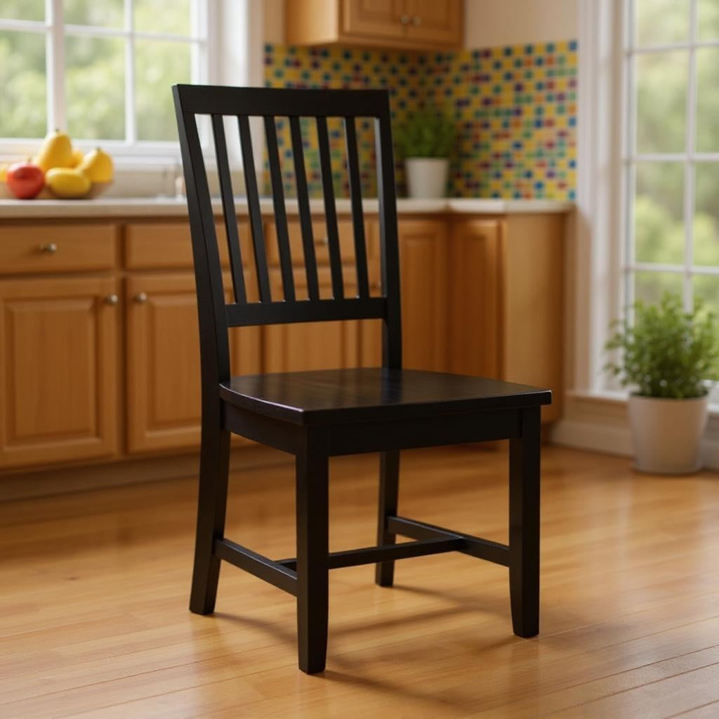 Fence Style Chair Black Or White