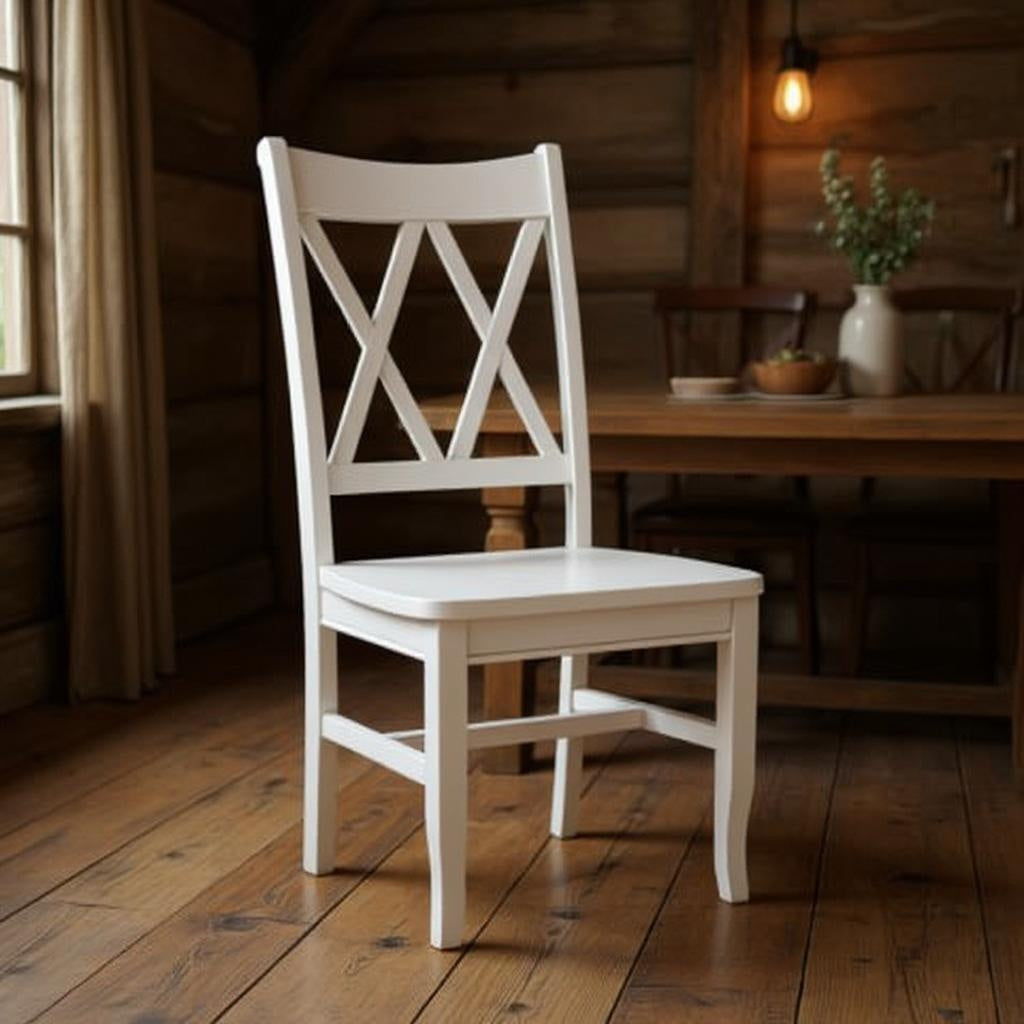 Double X Back Chair